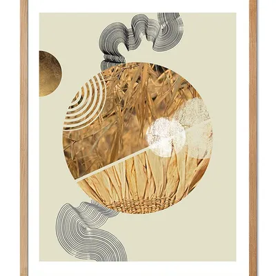 Obraz - abstrakcje geometryczne - 43x53cm - g102240