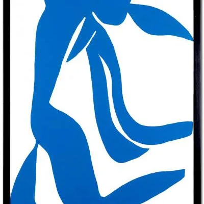 Obraz olejny - wielcy mistrzowie - henri matisse - niebieski akt - 63x93 cm - g114368