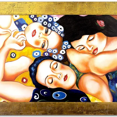Gustav klimt - dziewica - 77x107 cm - g00341