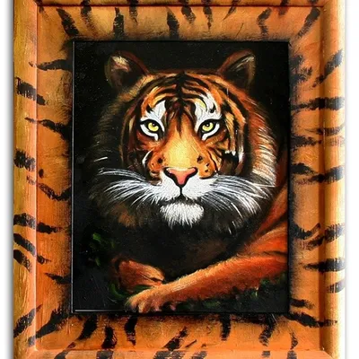 Obraz - dzikie koty - 29x34cm - g15324