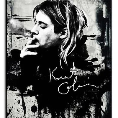 Znani ludzie - kurt cobain - 60x90 cm - g93138