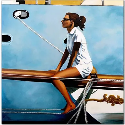 Jack vettriano - masthead 2 - 90x90cm - g15581