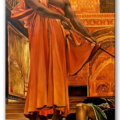 Obraz - premium kopie mistrzów - 80x165cm - g118358