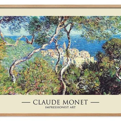 Obraz drukowany - impresjoniści - claude monet - bordighera - 63x93 cm - g113534
