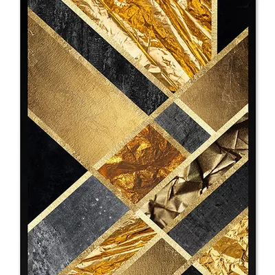 Obraz - abstrakcje geometryczne - 63x93cm - g103495