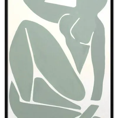 Obraz olejny - wielcy mistrzowie - henri matisse - zielony akt - 63x93 cm - g113380