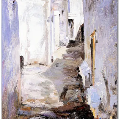 Obraz olejny - architektura - 50x70 cm - g116166