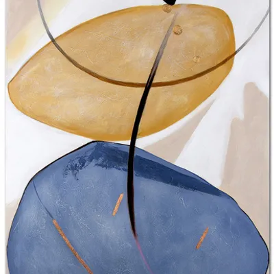 Obraz olejny - abstrakcyjne - 60x90 cm - g116417