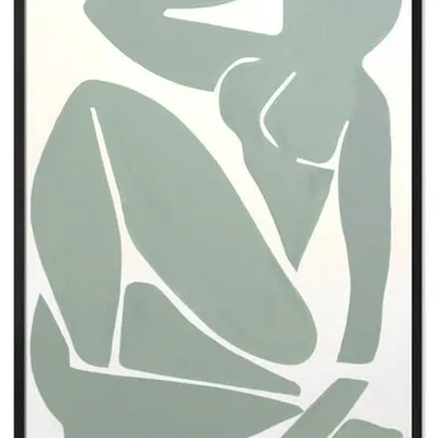 Obraz olejny - wielcy mistrzowie - henri matisse - zielony akt - 53x73 cm - g113396