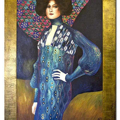 Gustav klimt - portret emilii floge - 82x112 cm - g06814