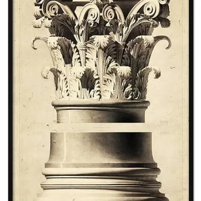 Obraz drukowany - architektura - 63x93 cm - g117075