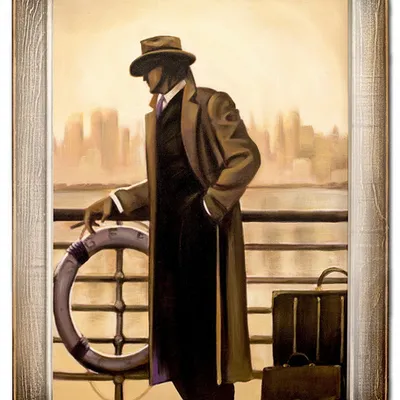 Brent lynch - port of call - 62x82 cm - g10056