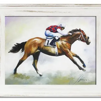 Ludzie - zwyciezca wyścigu - 40x50 cm - g17179