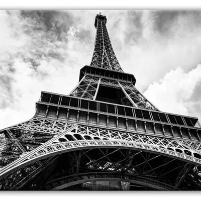 Paris - widok spod wieży eiffla - 60x90 cm - g92934
