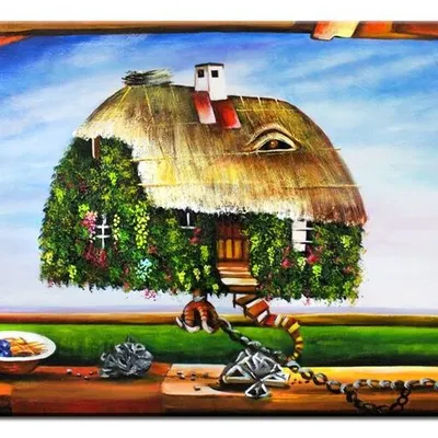 Spacery - surrealizm - 60x90 cm - g00749