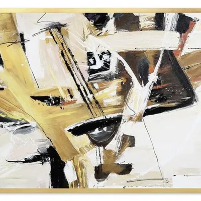Obraz olejny - abstrakcyjne - 63x93 cm - g107368
