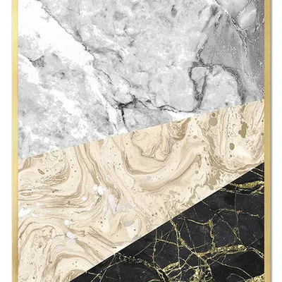 Obraz - abstrakcje geometryczne - 53x73cm - g107262