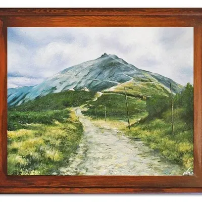 Śnieżka - droga na śnieżkę - 53x64 cm - g06438