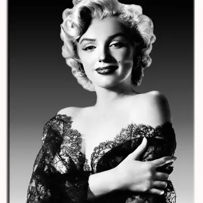 Marilyn monroe - w ażurowej sukni - 40x50 cm - g17640