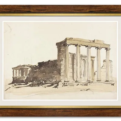 Obraz - antyk - 61x71cm - g114716