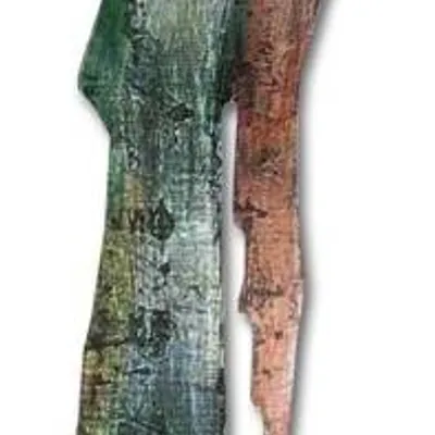 Aniołki - seledynowy stróż - 20x73 cm - g06306