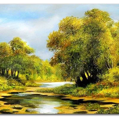 Obraz olejny - pejzaże - 50x70 cm - g119084
