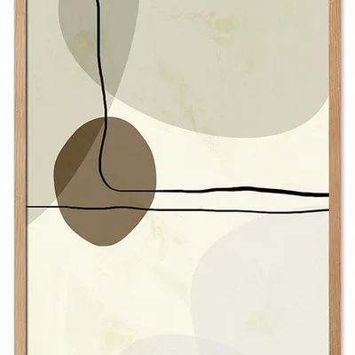Obraz - abstrakcje geometryczne - 53x73cm - g113421