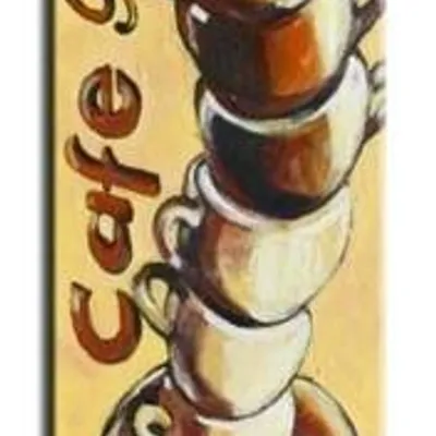 Do kuchni - kawa po włosku - 25x70 cm - g00702