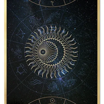Obraz - astrologia - 63x93cm - g110192