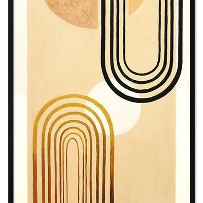 Obraz olejny - abstrakcyjne - 63x93 cm - g112685