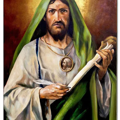 Obraz olejny - religijne - św. tadeusz - 60x90 cm - g119201