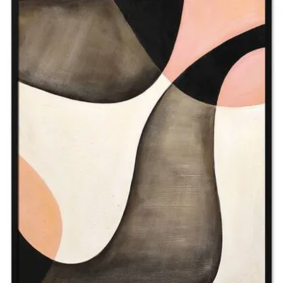Obraz olejny - abstrakcyjne - 63x93 cm - g114286