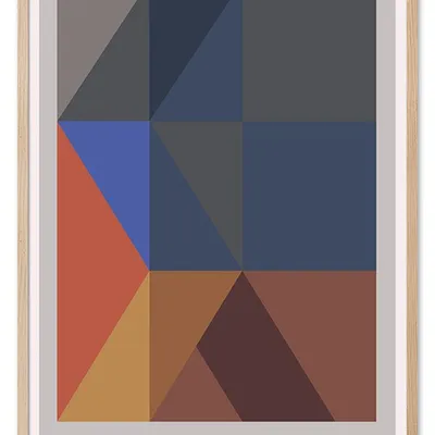 Obraz - abstrakcje geometryczne - 53x73cm - g104070