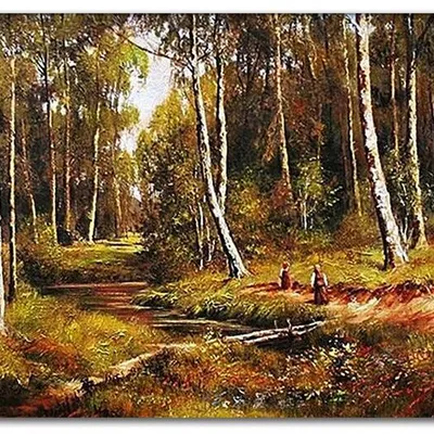 Obraz olejny - pejzaże - 60x90 cm - g119103