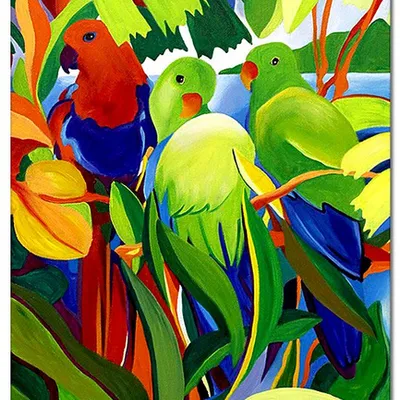 Obraz - ptaki - 110x150 cm - g119561