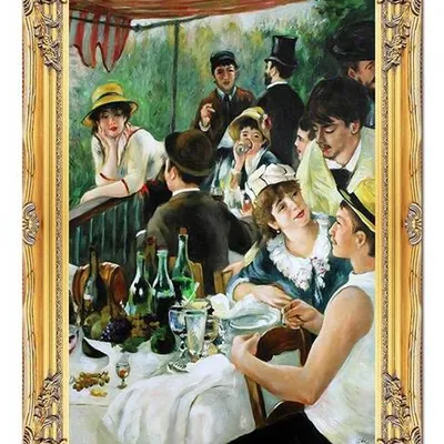 Pierre auguste renoir - śniadanie wioślarzy - 75x105 cm - g16188
