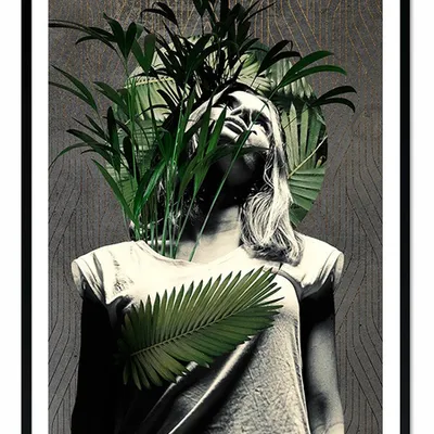 Obraz - abstrakcje - postacie - 53x73cm - g102985