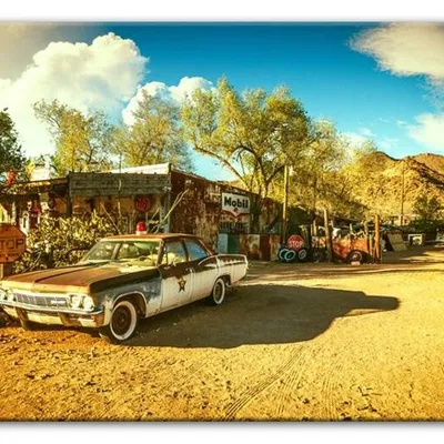 Motodreams - kubańska sceneria - 60x90 cm - g93127