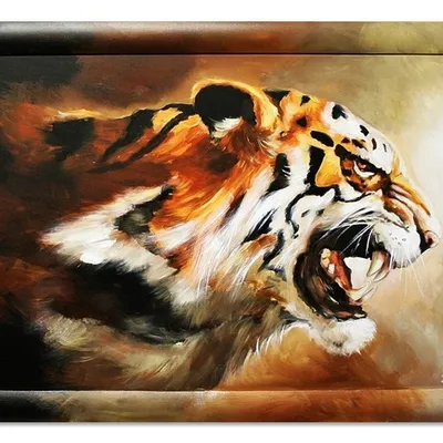Obraz - dzikie koty - 71x101cm - g04423