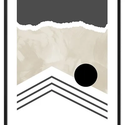 Obraz - abstrakcje geometryczne - 53x73cm - g115132