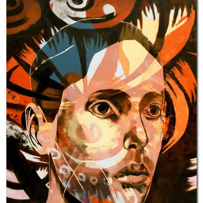 Obraz olejny - abstrakcyjne - 60x90 cm - g118940