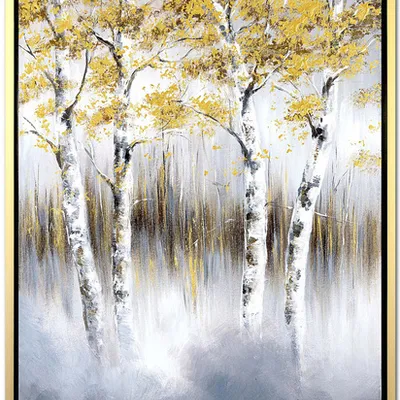Obraz olejny - pejzaż nowoczesny - 85x125 cm - g118486