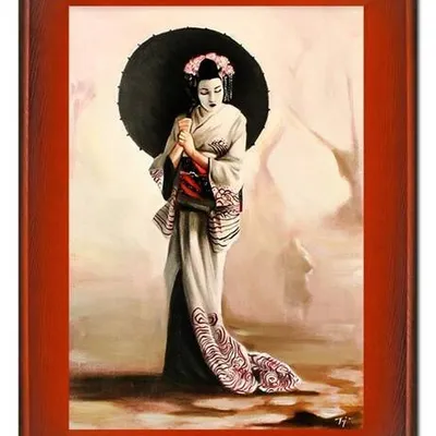 Ludzie - japonka - 72x92 cm - g15033