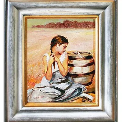 Jacek malczewski - zatruta studnia i - 35x40 cm - g00304