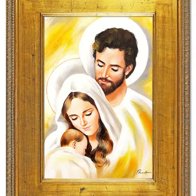 Obraz - święta rodzina - 92x122cm - g107567