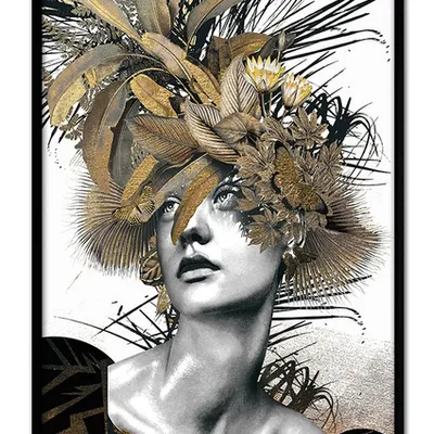 Obraz - abstrakcje - postacie - 63x93cm - g100647