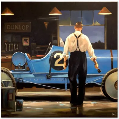 Jack vettriano - birth of a dream - 90x90cm - g94186