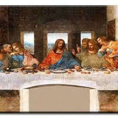 Leonardo da vinci - ostatnia wieczerza - 150x50 cm - g93373