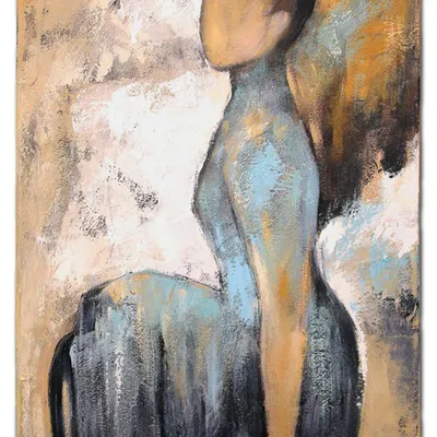 Obraz olejny - abstrakcyjne - 110x150 cm - g118853