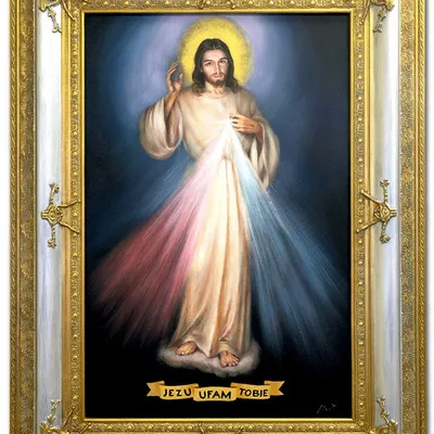 Chrystus - jezu ufam tobie - 90x120 cm - g93984